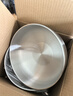 美厨（maxcook）304不锈钢碗 加厚大汤碗双层隔热 餐具面碗20cm 3件套MCWA4961 实拍图