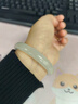 净心石 和田玉手镯青白玉女款平安镯内径约55-56mm 实拍图