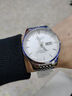 LONGAINA瑞士认证原装进口全自动机械手表男防水夜光男士手表世界名表 L8848精钢白面款+送皮带 实拍图