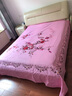 玖希奇全线丝光全棉床单单件纯棉加厚1.8米2m床中式国民老式床单 花开牡丹 蓝色 200*225cm（适合1.5米床） 实拍图