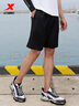 特步马拉松短裤男夏季新款速干裤透气训练五分裤健身跑步运动休闲裤 正黑色-0140 M 170 实拍图
