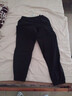 京东京造休闲裤裤子男秋季潮流休闲透气男士宽松显高束脚裤 黑色 M 实拍图