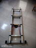 匠瑞宝梯子伸缩梯子人字梯铝合金加厚便携折叠升降家用多功能工程楼梯 多功能1.7m直梯3.4米【大关节】 实拍图