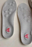 足力健女士专用增高鞋垫不累脚隐形全垫内增高1.5cm 灰色1双 37-38码 实拍图