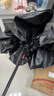 京东京造 黑武士PLUS台风伞 吹不翻的伞加固结实防吹翻双人三折23寸102cm 实拍图