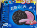 奥利奥（Oreo）夹心饼干 草莓味349g 休闲零食 分享装 早餐下午茶 实拍图