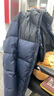 雪中飞【反季清仓】新款百搭时尚休闲斜插式口袋男女同款短款立领羽绒服 藏青色|5019 L 175/92A 实拍图