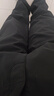 探拓（TECTOP）冲锋裤男加绒保暖防风软壳裤登山徒步裤 男款黑色 XXXL 实拍图