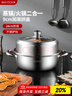 美厨（maxcook）蒸锅 加厚不锈钢28CM单层蒸锅火锅汤蒸锅 燃气灶电磁炉通用 实拍图