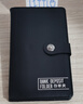 DSB（迪士比）存单票据收纳夹收纳册银行存单收纳本多功能存折现金支票夹报销单皮面大容量卡包黑色 CD-02 实拍图