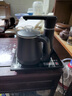 益茶福全自动上水电热水壶茶台烧水壶饮水烧水一体机304食品级不锈钢单壶煮茶壶保温泡茶壶开水壶煲水壶 CD-S05食品级304不锈钢黑色 1.2L 实拍图