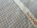 良良（liangliang）婴儿凉席成人抗菌凉席1.8x2米儿童苎麻软凉席夏季中学生宿舍礼盒 摩登灰·1.8米床【230*205cm】 抑菌防螨-凉而不冰 实拍图