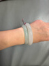 陛玉玉手镯天山翠飘绿玉镯子附鉴定证书 56-57圈口 实拍图