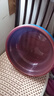 【京东物流】洗脸盆加大加厚家用大号洗菜盆洗衣盆内裤收纳盆子 紫红 超大32*12cm-加号厚不怕摔 实拍图