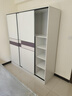 白浅【免费安装】衣柜卧室储物柜子移门衣橱简易推拉门大衣柜 【三门】2米主柜 实拍图