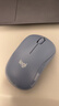 罗技（Logitech）M221 轻音鼠标 无线鼠标 办公鼠标 对称鼠标 带无线微型接收器 雾霭蓝 实拍图