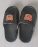 卡通黄小熊拖鞋2025夏季新款外穿软底EVA居家凉鞋一字拖 黑色小熊 40-41 实拍图