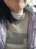 翊尚美半高领打底衫女春秋纯色长袖打底衣女士可外穿新款百搭显瘦上衣 淡雅白 【已售1万件】 均码 【80-140斤】【多买更划算】 实拍图