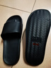 京东京造【糖果拖】拖鞋男士防滑轻便情侣防臭浴室拖凉拖鞋夜色黑40-41 实拍图