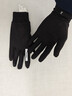 迪卡侬户外运动男女跑步健身骑行轻薄舒适保暖触屏手套纯黑色XS-4564119 实拍图