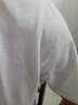卡宾男装圆领短袖T恤简约冰感体恤休闲纯色 漂白色02 50/175/L  实拍图