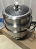 美厨（maxcook）蒸锅 304不锈钢30CM三层蒸锅 加厚复底汤锅 燃气电磁炉通用 实拍图