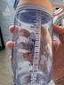 乐扣乐扣（LOCK&LOCK）手拎儿童吸管杯学生塑料水杯户外便携运动杯tritan材质 蓝色400ml 实拍图