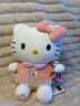 Hello Kitty正版凯蒂猫公仔玩偶毛绒玩具布娃娃靠垫抱枕 裙装蝴蝶款23cm 实拍图