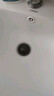 潜水艇（Submarine）CQ-8SM枪灰面盆弹跳下水器洗手盆漏水塞子按压式防臭过滤小蘑菇头 实拍图