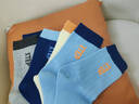 特步秋冬季儿童袜子纯棉吸汗透气防臭男童袜子抗菌无骨不掉色中筒袜 混色【纯棉不掉色】5双 L【38-42码】 实拍图