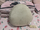 MUJI可当成腰垫使用的柔软靠垫 抱枕 腰托腰靠 浅米色 35*35*35cm 实拍图
