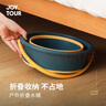 佳途 折叠水桶 车载储水桶钓鱼桶旅行洗车桶家用便携式泡脚桶 蓝色M 实拍图