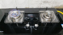 迅达（XUNDA）燃气灶天然气灶家用双灶台嵌入式台式两用5KW旋流火灶红点防烫一级能效 Q2HA-天然气 实拍图