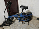 绿源【向往的生活推荐品牌】电动自行车新国标代驾折叠电动车超长续航铝合金锂电池助力电瓶车 航空高级版蓝色-25A-纯电75公里 实拍图