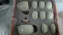 兮元记汝窑茶壶茶杯功夫茶具套装整套高档陶瓷泡茶具节日礼品送长辈礼物 米黄汝窑大西施壶9头套装【东方蚕丝礼盒装】 实用生日新婚乔迁之喜搬家礼物 实拍图