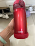 膳魔师（THERMOS）不锈钢保冷保温时尚红轻巧便携水杯350毫升JNL-354伴手礼 实拍图