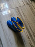 回力儿童雨鞋男童女宝防滑水靴加厚小孩高筒胶鞋中大童防水鞋子 【回力】8055儿童包边款-蓝色 36 【内长23cm】 实拍图