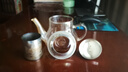 葫仙玻璃泡茶壶耐热耐高温加厚玻璃壶办公家用电陶炉煮茶壶水壶 400ml单壶+4只把手杯 实拍图