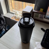 虎牌香港直邮虎牌（TIGER）陶瓷内胆咖啡保温杯办公室随行吸管水杯子 商务黑【316无缝内胆】 实拍图
