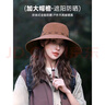 目丸美式复古西部张馨予牛仔帽防晒帽子女爬山户外徒步渔夫帽男登山帽 咖色 均码 实拍图