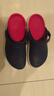 卡骆驰（CROCS）舒乐洞洞鞋沙滩鞋男鞋包头女鞋拖鞋|209964 深蓝色-410 43 (270mm) 实拍图