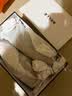 百丽厚底毛毛鞋增高勃肯鞋男鞋冬加绒保暖舒适休闲鞋B3701 灰绒里 43 实拍图