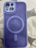 KEKLLE【肤感磁吸】适用iPhone14手机壳苹果14保护套磁吸无线充电磨砂防摔镜头全包软边保护套 丁香紫 实拍图