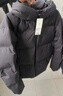优衣库女装无缝羽绒连帽外套/外套夹克25秋冬新款478577 09 黑色 L /160/88A 实拍图