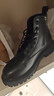 回力男鞋马丁靴男时尚百搭休闲靴子春季黑色皮靴高帮英伦风工装靴 实拍图