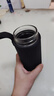 富光双层玻璃杯 高硼硅玻璃泡茶杯子 茶水分离杯 带茶隔商务水杯男士 实拍图