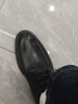 百丽通勤商务皮鞋男秋冬新商场款牛皮正装鞋婚鞋CF01DCM9预售 经典黑 40 (250mm) 实拍图