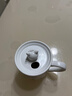传旗陶瓷马克杯带勺盖咖啡杯牛奶杯早餐杯办公杯男女茶杯描金白400ml 实拍图