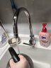 九牧（JOMOO）厨房水龙头洗菜盆水龙头台盆自来水龙头洗碗盆厨卫水槽冷热水龙头 A款-33080【双水花-亮银】 实拍图