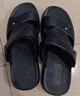 回力凉鞋男沙滩鞋防水滑耐磨踩屎感室内外两穿凉拖鞋HL0511黑色40码 实拍图